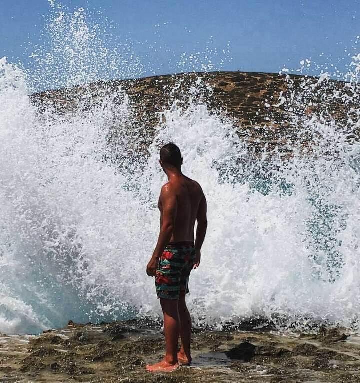 Daniele a Ibiza, Cala Comte